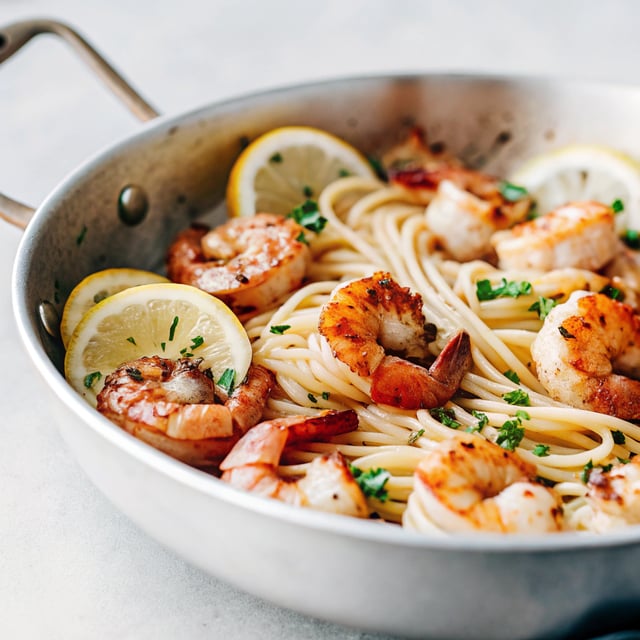 The Ultimate Garlic Shrimp Scampi