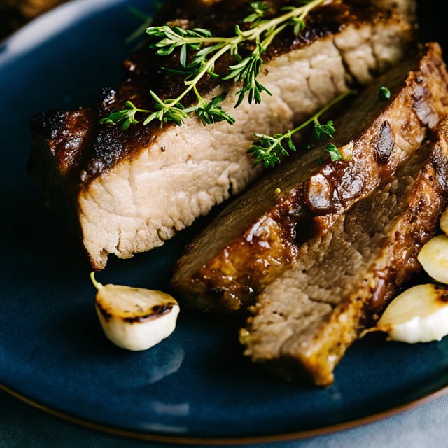 Thyme and Garlic Brisket