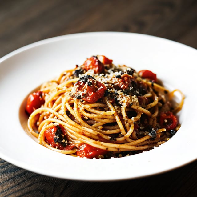 Tomato Confit Cacio e Pepe