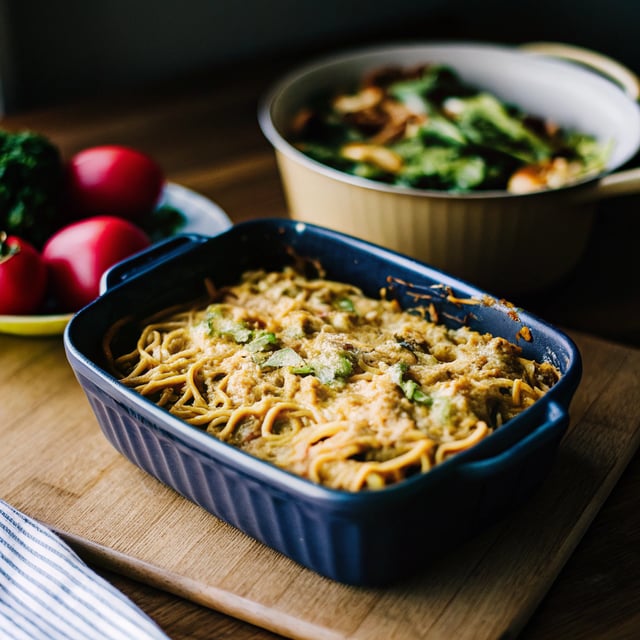 Turkey Spaghetti Bake