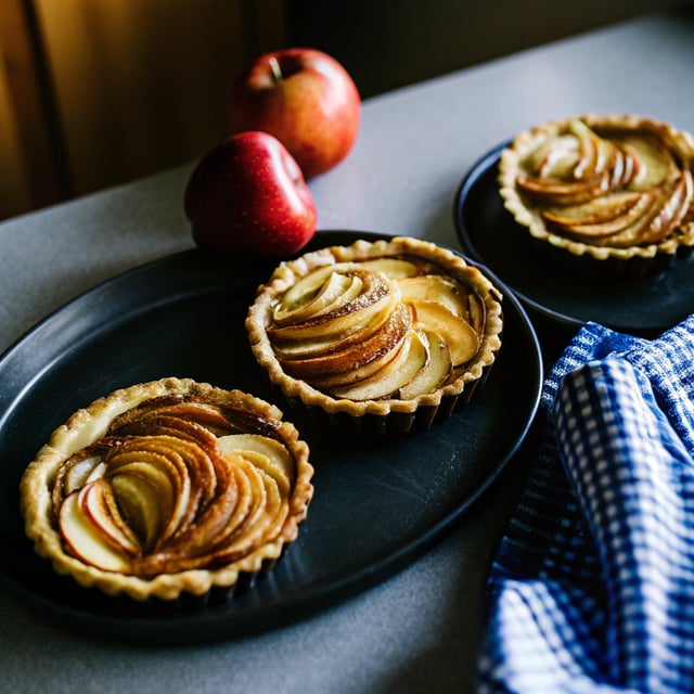 Vanilla Apple Tarts