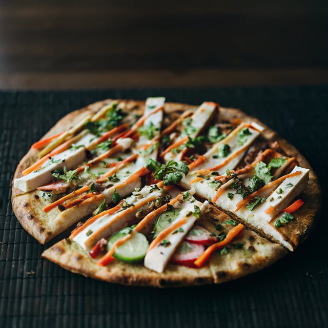 Veggie Banh Mi Pizza