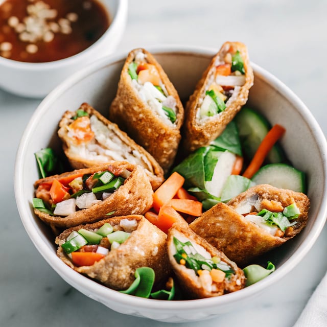 Veggie Spring Roll Bowl