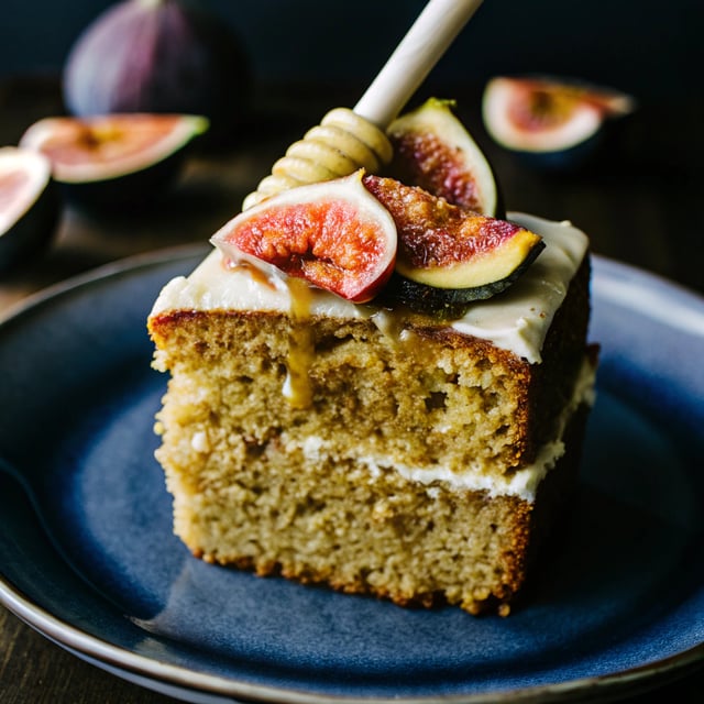 Yogurt and Honey Olive Oil Cake with Figs